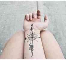 Kompas - tetoviranje na srečo