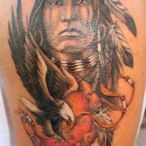 Original tattoo - "Indijanci"